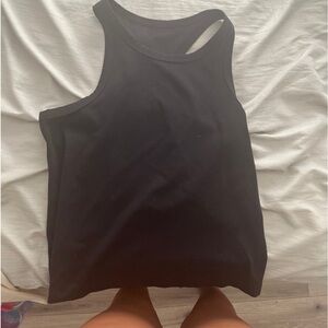 black lululemon tank top size small women's